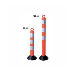 Столбики сигнальные пластиковые PE 50/80/120 см (арт. 25-5083504)