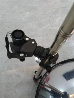 Зеркало инспекционное акриловое на колесах с фонарем (арт. 25-5083508)