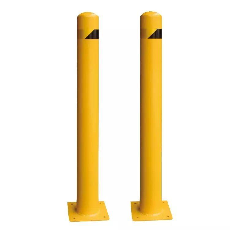 Боллард парковочный защитный желтый с порошковым покрытием (арт. 25-5083551)