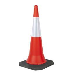 Конус дорожный пластиковый красный прочный PE (арт. 25-5083554)
