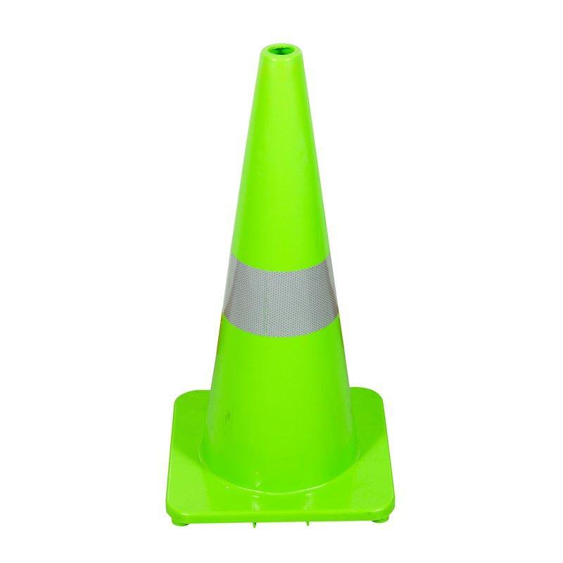 Конусы дорожные 28 зеленые для безопасности движения (арт. 25-5083562)