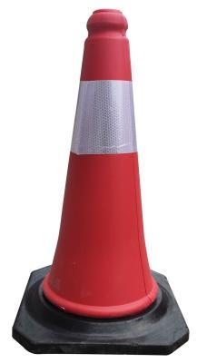Конус дорожный устойчивый резиновый 50 см PE (арт. 25-5083574)