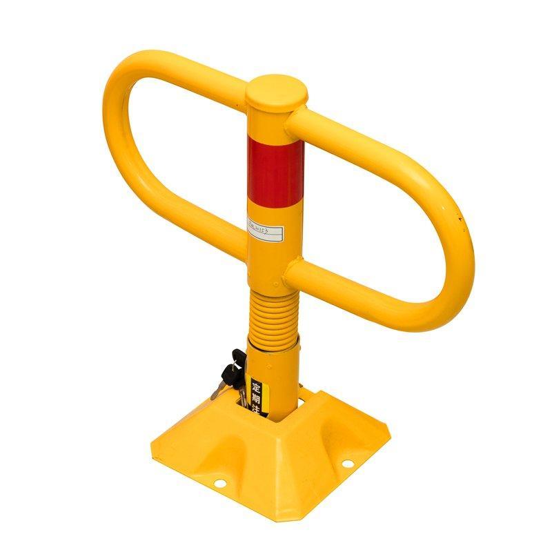 Барьер парковочный складной стальной с замком ручным (арт. 25-5083578)