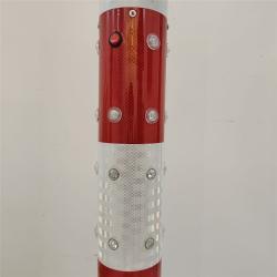 Боллард светодиодный солнечный сигнальный алюминиевый мигающий (арт. 25-5083629)