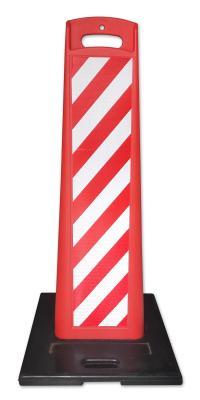 Разделитель дорожной полосы желто-черный для управления движением (арт. 25-5083656)