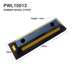 Блоки парковочные резиновые с отражающей пленкой (арт. 25-5083672)