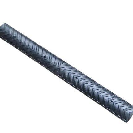 Лежачий полицейский резиновый противоударный желто-черный мини (арт. 25-5083703)