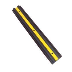 Бампер резиновый для стен черно-желтый гаражный 1000*160*40 мм (арт. 25-5083732)