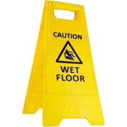 Знак предупреждающий временный "Осторожно, мокрый пол" (арт. 25-5083747)