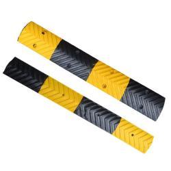 Лежачий полицейский резиновый жёлто-чёрный мини (арт. 25-5083761)