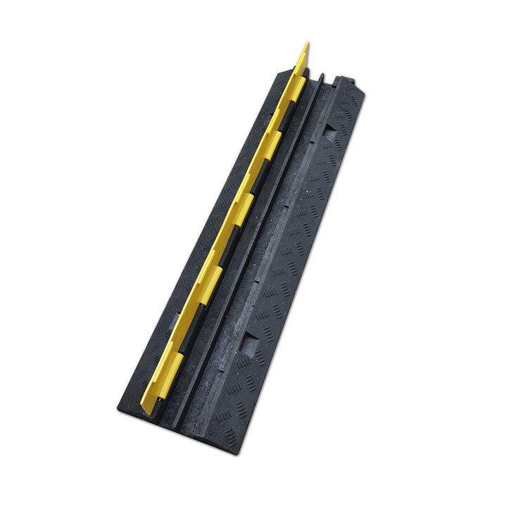 Кабельный мост резиново-пластиковый 2-канальный с крышкой (арт. 25-5083786)