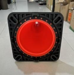 Конус дорожный гибкий ПВХ с резиновой основой 4.2 кг (арт. 25-5083790)