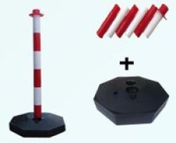 Барьер парковочный пластиковый с цепью раздвижной 35 (арт. 25-5083796)