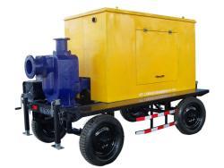 Насос самовсасывающий дизельный на колесах с рессорами (арт. 25-5084267)