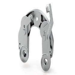 Детали фрезерные из алюминия и бронзы для авто с штамповкой (арт. 25-5084633)