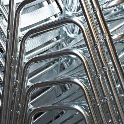 Труба выхлопная стальная универсальная для мотоциклов (арт. 25-5084706)