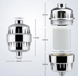 Фильтр для душа съемный угольный блок для волос (арт. 25-5084853)