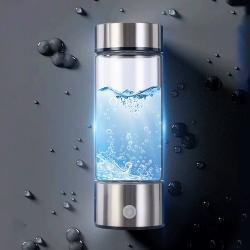 Бутылка для воды с водородом черная портативная умная (арт. 25-5084937)