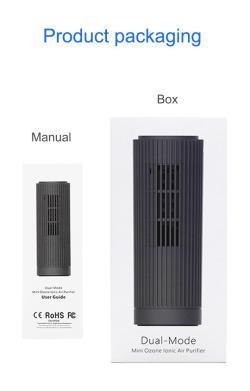 Ионизатор портативный USB с HEPA фильтром для авто (арт. 25-5084962)