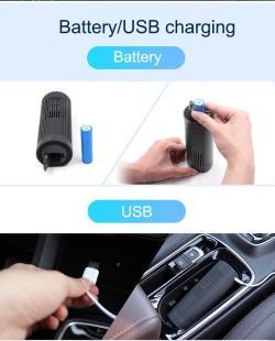 Ионизатор портативный USB с HEPA фильтром для авто (арт. 25-5084962)