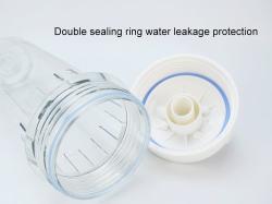 Корпус фильтра прозрачный пластиковый для водоочистки 10 дюймов (арт. 25-5084965)