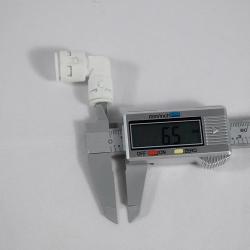 Фильтр для воды угловой пластиковый белый быстросъемный (арт. 25-5084971)