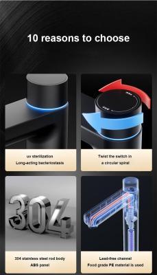 Система фильтрации воды черная из нержавеющей стали с УФ (арт. 25-5084989)