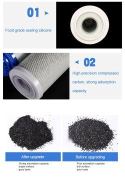 Фильтры для воды угольные картриджные 10 шт. (арт. 25-5085081)