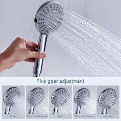 Лейка для душа с фильтром и экономией воды, антиизвестковая (арт. 25-5085101)