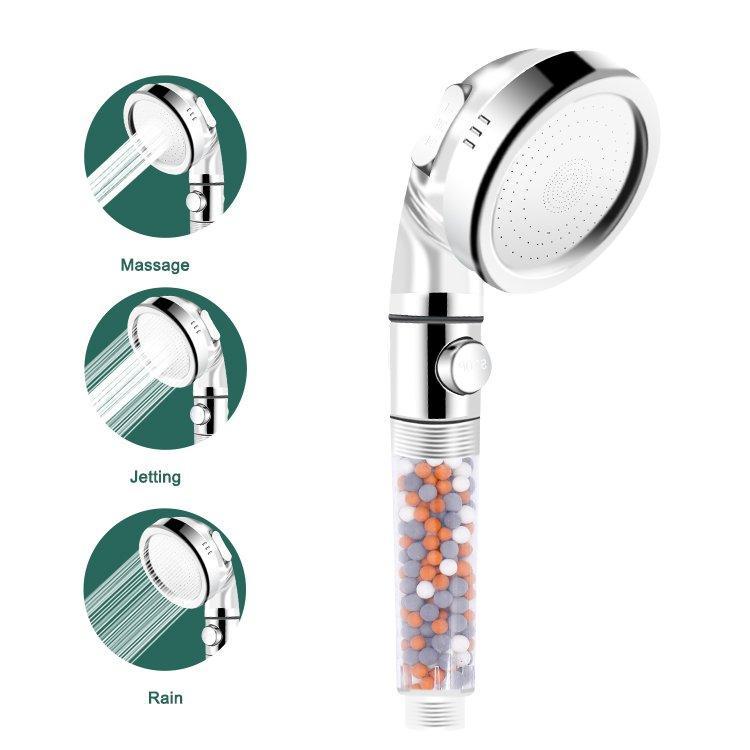 Душевая лейка многофункциональная с фильтром для жесткой воды (арт. 25-5085102)