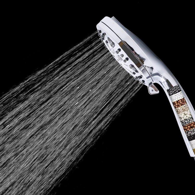 Душевая лейка портативная с фильтром и 10 режимами (арт. 25-5085124)