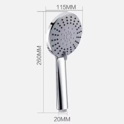 Лейка для душа многофункциональная с режимом дождя (арт. 25-5085130)