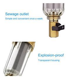 Фильтр водяной одноступенчатый из нержавеющей стали (арт. 25-5085163)