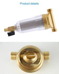 Фильтр водяной одноступенчатый из нержавеющей стали (арт. 25-5085163)