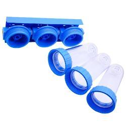 Система фильтрации воды 3 ступени 10 дюймов прозрачный корпус (арт. 25-5085167)