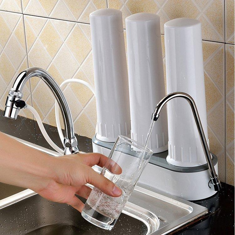 Фильтр для воды кухонный трехступенчатый настольный (арт. 25-5085201)