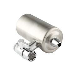 Фильтр для воды крановый угольный мини из нержавеющей стали (арт. 25-5085265)