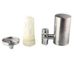 Фильтр для воды крановый угольный мини из нержавеющей стали (арт. 25-5085265)