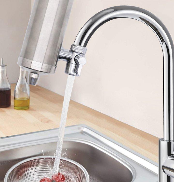 Фильтр для крана кухонный угольный водоочиститель (арт. 25-5085271)