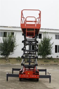 Подъемник ножничный электрический 2000 кг с цепной стропой (арт. 25-5085295)