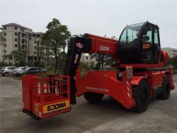 Погрузчик телескопический 4Т 15 м с ковшом и цельнолитые шины (арт. 25-5085388)