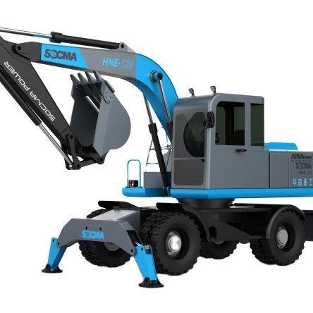 Экскаватор колесный электрический 8 тонн литиевый аккумулятор (арт. 25-5085604)