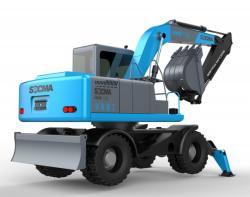 Экскаватор колесный электрический 8 тонн литиевый аккумулятор (арт. 25-5085604)