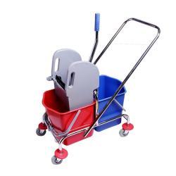 Ведро для швабры пластиковое промышленное с отжимом (арт. 25-5085785)