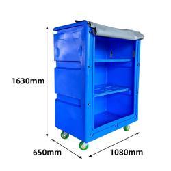 Тележка для белья стеклопластиковая отельная прочная (арт. 25-5085802)