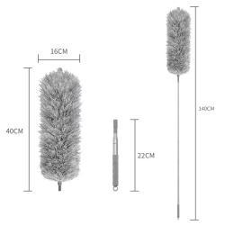 Швабра телескопическая с микрофиброй для уборки (арт. 25-5085804)