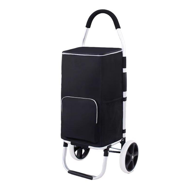 Тележка складная для покупок с сиденьем портативная (арт. 25-5085829)