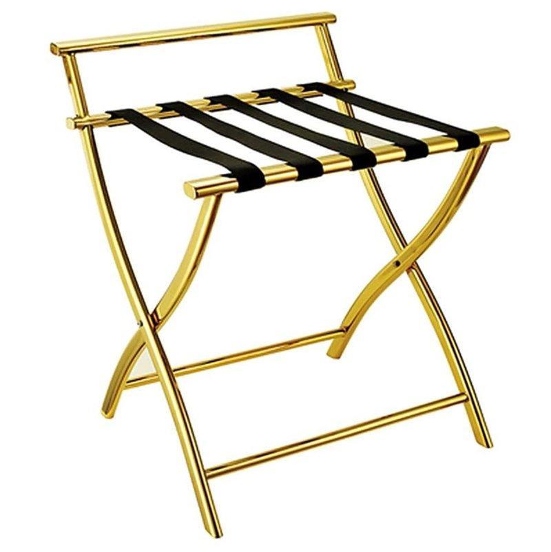 Стойка для багажа складная стальная деревянная (арт. 25-5085945)