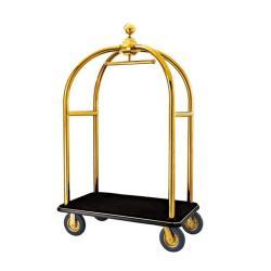 Тележка для багажа из нержавеющей стали с титановым покрытием (арт. 25-5085946)