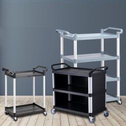 Тележка для уборки отеля с полками и отделениями (арт. 25-5086002)